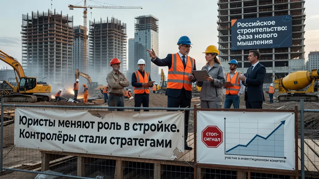 Юристы меняют роль в стройке. Контролёры стали стратегами
