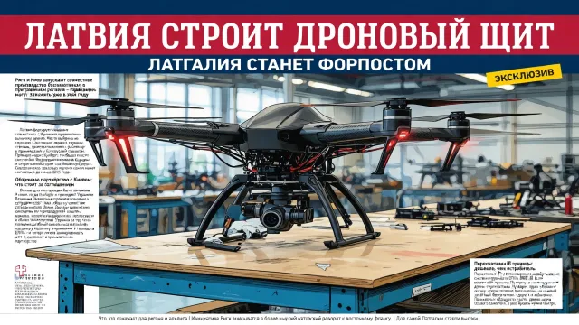 Латвия строит дроновый щит. Латгалия станет форпостом